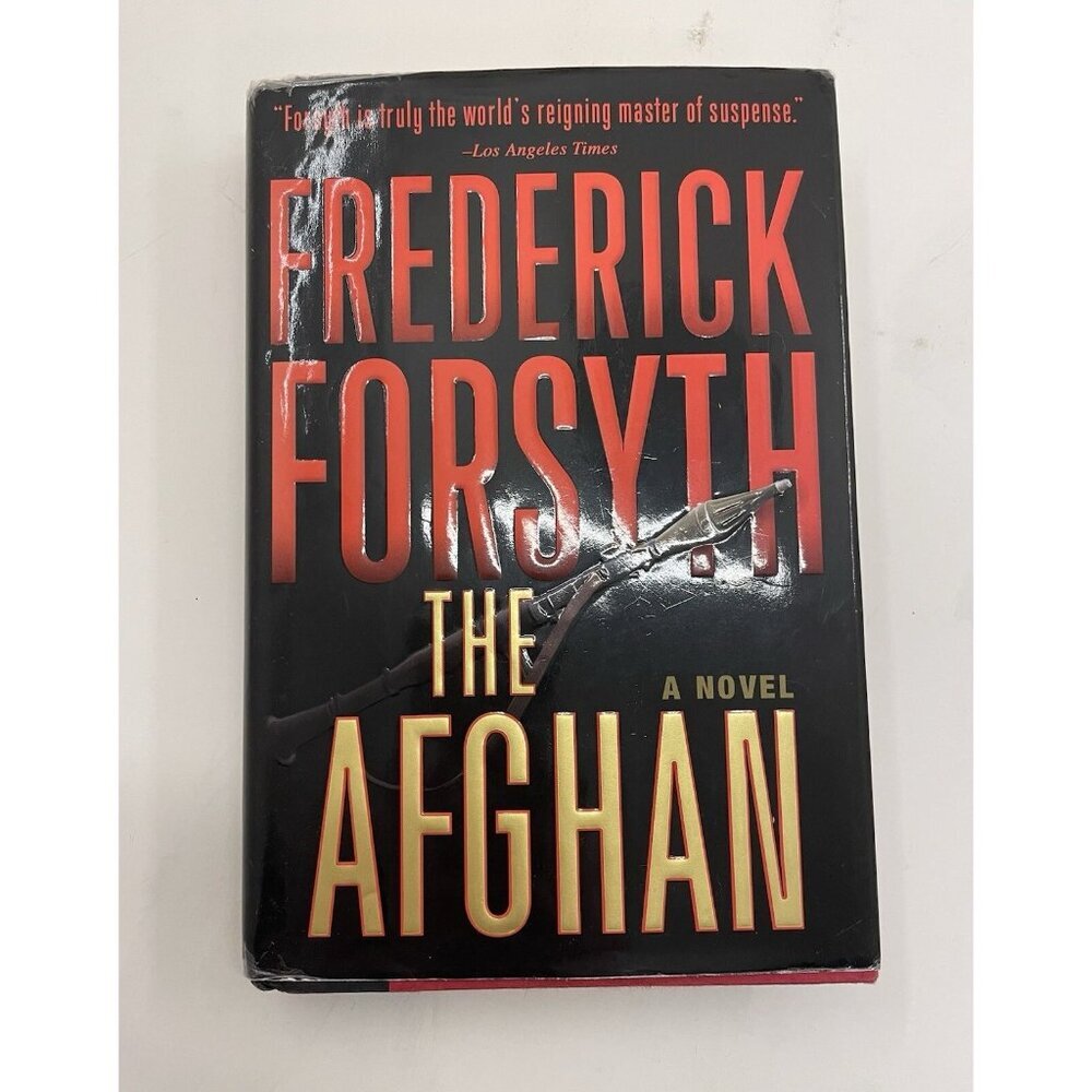 The Afghan by Frederick Forsyth – G+ Spy Thriller Hardcover, DJ Book